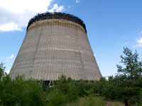 AKW Tschernobyl. Die dritte Reihe. Die Kühltürme