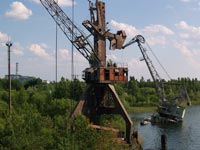 Sperrzone von Tschernobyl. Sommer 2010