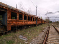 Залізнична техніка Чорнобилю