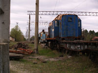 Залізнична техніка Чорнобилю