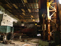 AKW Tschernobyl. Block 5. Das Maschinenhaus