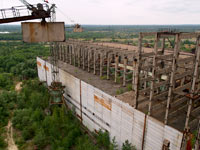 AKW Tschernobyl. Block 5. Das Maschinenhaus