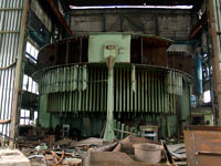 AKW Tschernobyl. Die dritte Reihe. Die Reaktormontagehalle