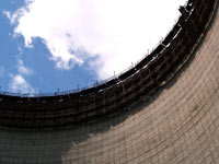 AKW Tschernobyl. Die dritte Reihe. Die Kühltürme