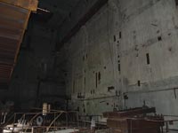 AKW Tschernobyl. Block 5. Der Raum der Hauptspeisepumpen