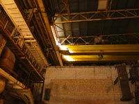 AKW Tschernobyl. Block 5. Das Maschinenhaus