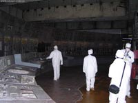 AKW von Tschornobyl. Kontrollraum Nr. 4 AKW von Tschornobyl. Kontrollraum Nr. 4