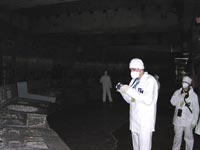 АКW von Tschornobyl. Kontrollraum-4