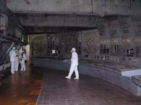 АКW von Tschornobyl. Kontrollraum-4