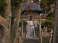 Soma Ota (相馬太田神社), Minamisoma (南相馬市). Präfektur Fukushima