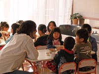 Kindergarten „Yotsuba“ (よつば保育園). Minamisoma (南相馬市). Präfektur Fukushima
