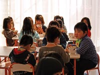 Kindergarten „Yotsuba“ (よつば保育園). Minamisoma (南相馬市). Präfektur Fukushima