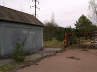 Kontrollpunkte in Pripjat