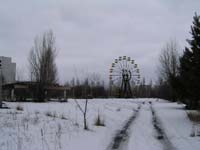 Pripjat im Winter