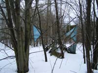 Pripjat im Winter