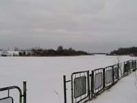 Pripjat im Winter