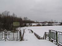 Pripjat im Winter