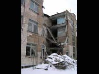 Pripjat im Winter