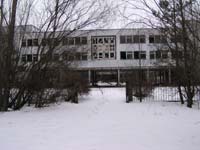 Pripjat im Winter