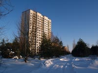 Pripjat im Winter