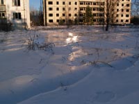 Pripjat im Winter