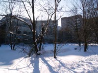 Pripjat im Winter