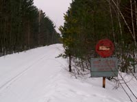 Ein Wintermorgen auf der ehemaligen Überhorizontradarstation Tschernobyl-2
