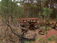 Die Ueberreste der Luftabwehreinheit S-75