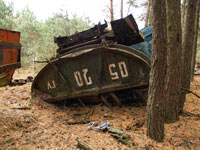 Die Ueberreste der Luftabwehreinheit S-75