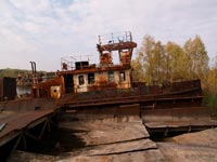 Tschernobyl. Friedhof der Schiffe