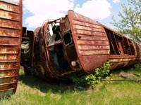 Railway technique of Chornobyl