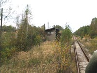 Mit einer Diesellok durch die Zone